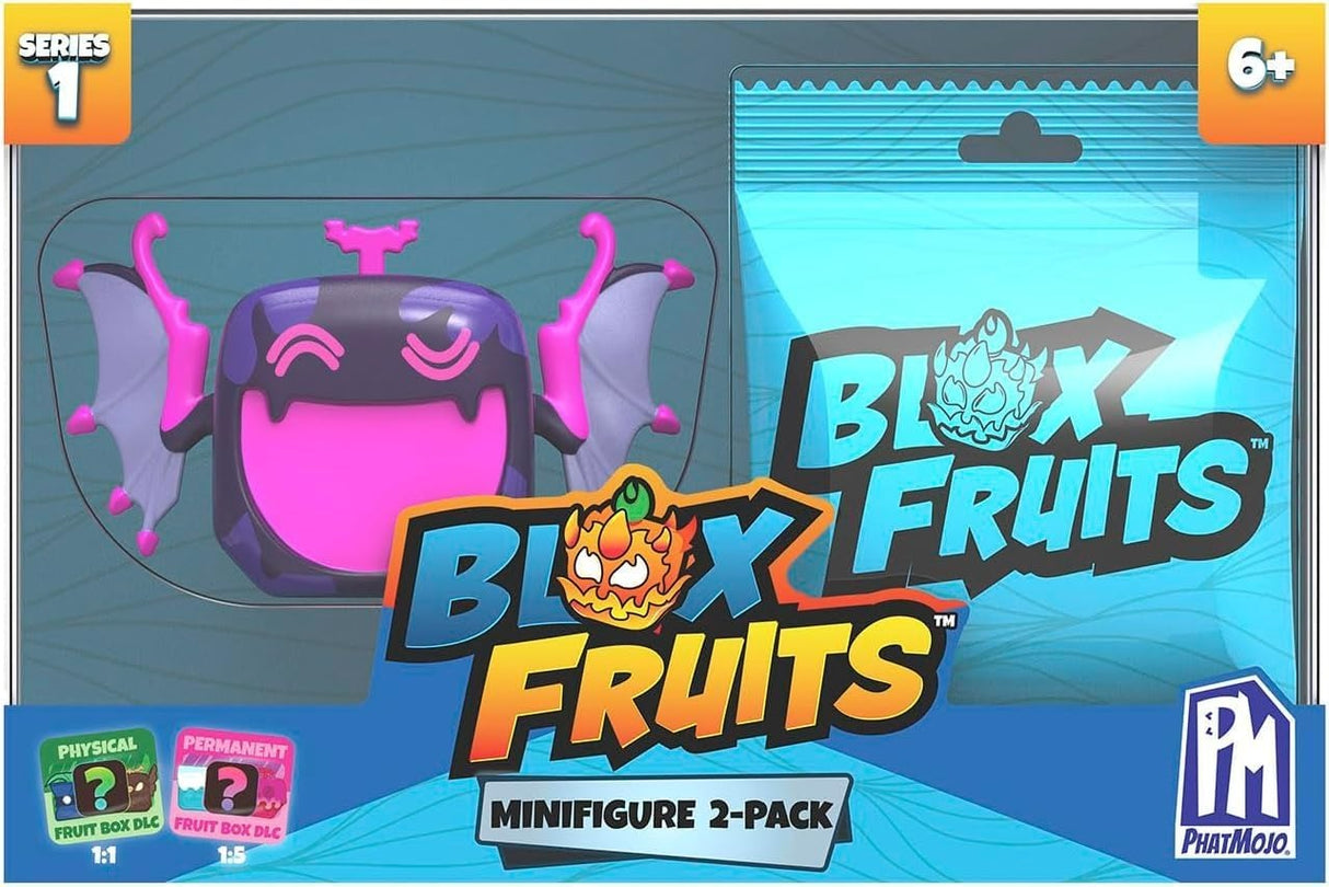 BLOX FRUITS | Collectable Mini Figure | 2 Pack Series 1