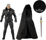 The Witcher | Geralt of Rivia with Cloth Cape | 7 inch Figure | McFarlane Toys