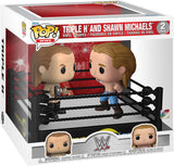 Funko Pop WWE Moments | Triple H and Shawn Michaels Ring | 2 Pack