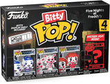 Funko Bitty POP! | Five Nights at Freddy's | Ballora, Funtime Foxy, Baby, Mystery | 4 Pack