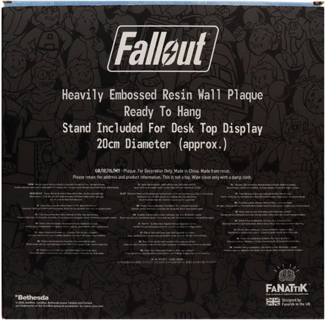 Fanattik Fallout VAULT BOY Resin Display Plaque
