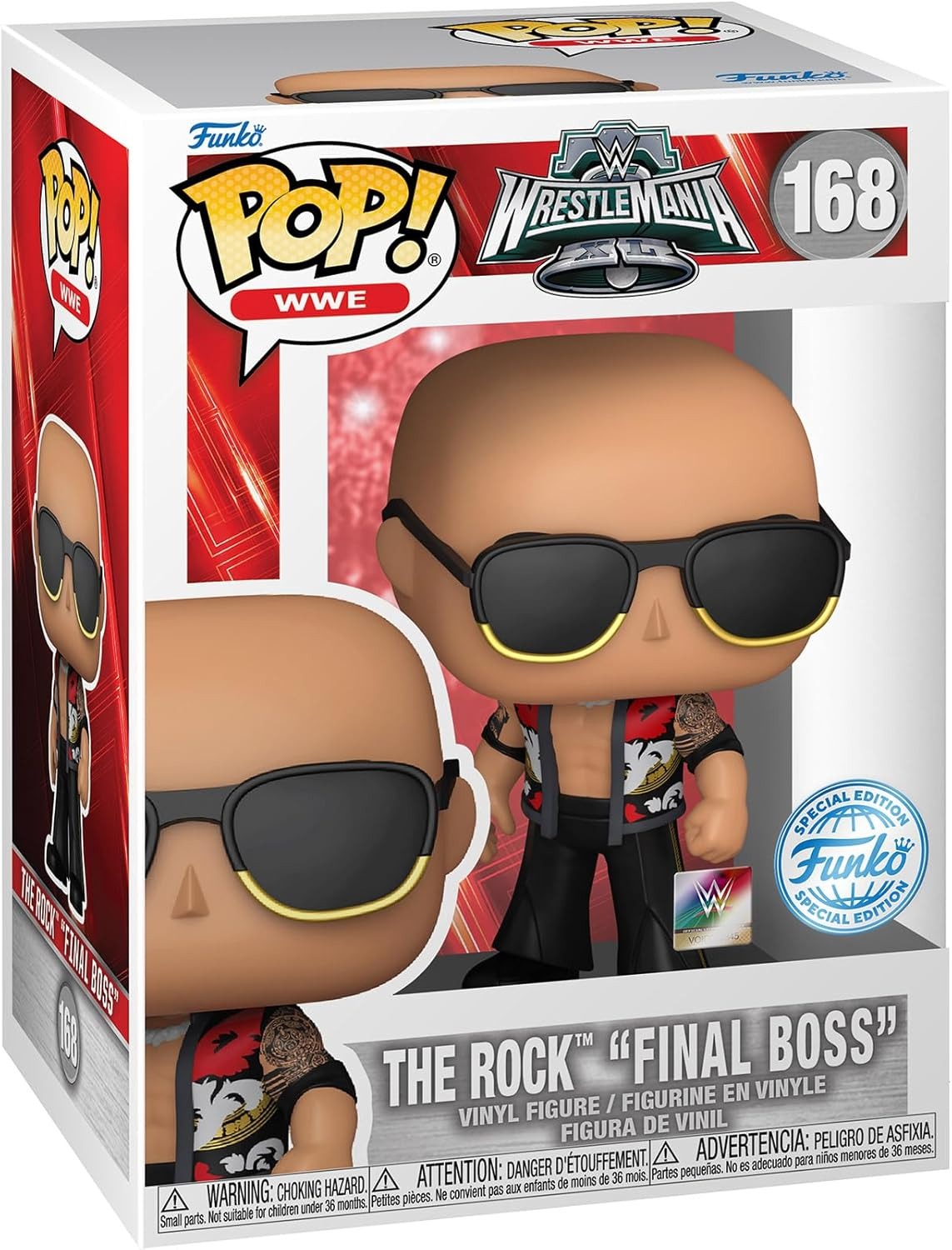 THE ROCK (FINAL BOSS) | Wrestlemania 40 | Funko Pop WWE #168