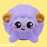 Smooshzees Luvzees | Willow Purple Sheep | Series 1