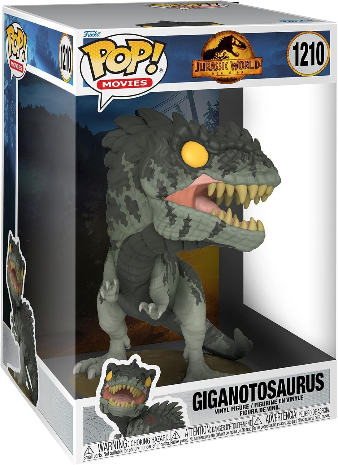 Giganotosaurus | Jurassic World: Dominion | Funko Pop Movies 10 Inch #1210