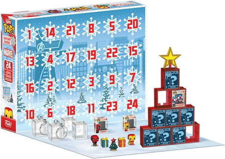 Funko Bitty Pop! Advent Countdown Calendar | Marvel Comics | 24 Days Of Surprise