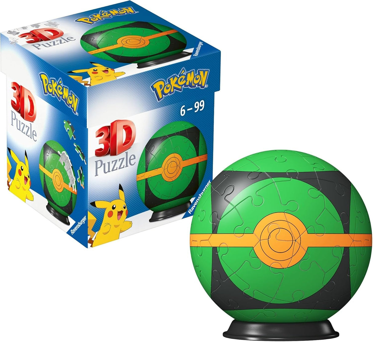 POKEMON DUSK BALL | Ravensburger | 55 Piece 3D Jigsaw Puzzle