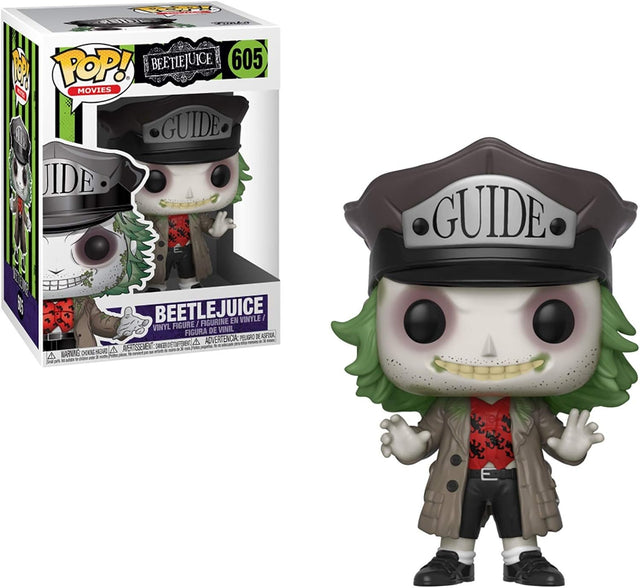 Funko Pop Movies | Beetlejuice (Guide Hat) #605