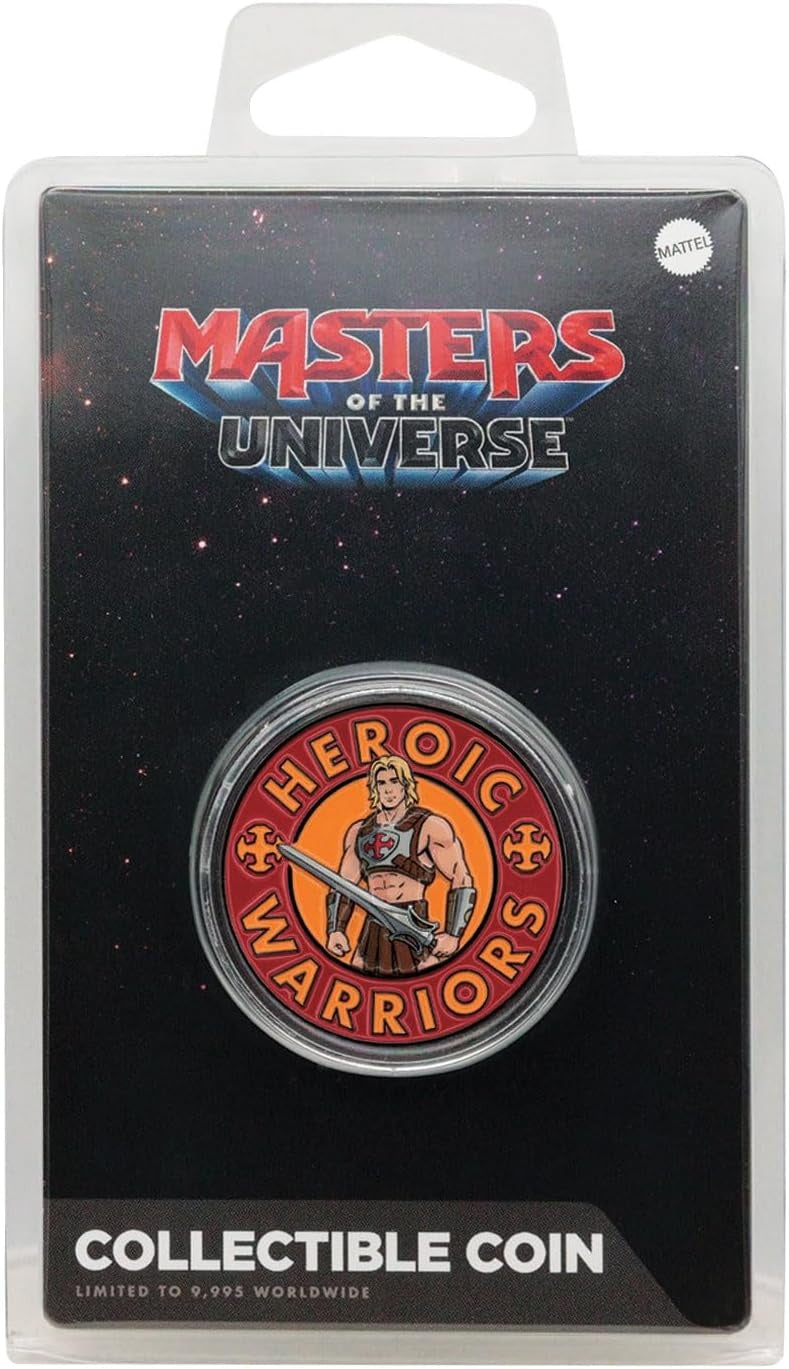 Fanattik Masters of the Universe 2026 Movie Limited Edition HE-MAN & SKELETOR Collectible Coin