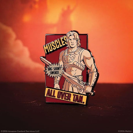 Fanattik Masters of the Universe 2026 Movie Limited Edition HE-MAN Pin Badge