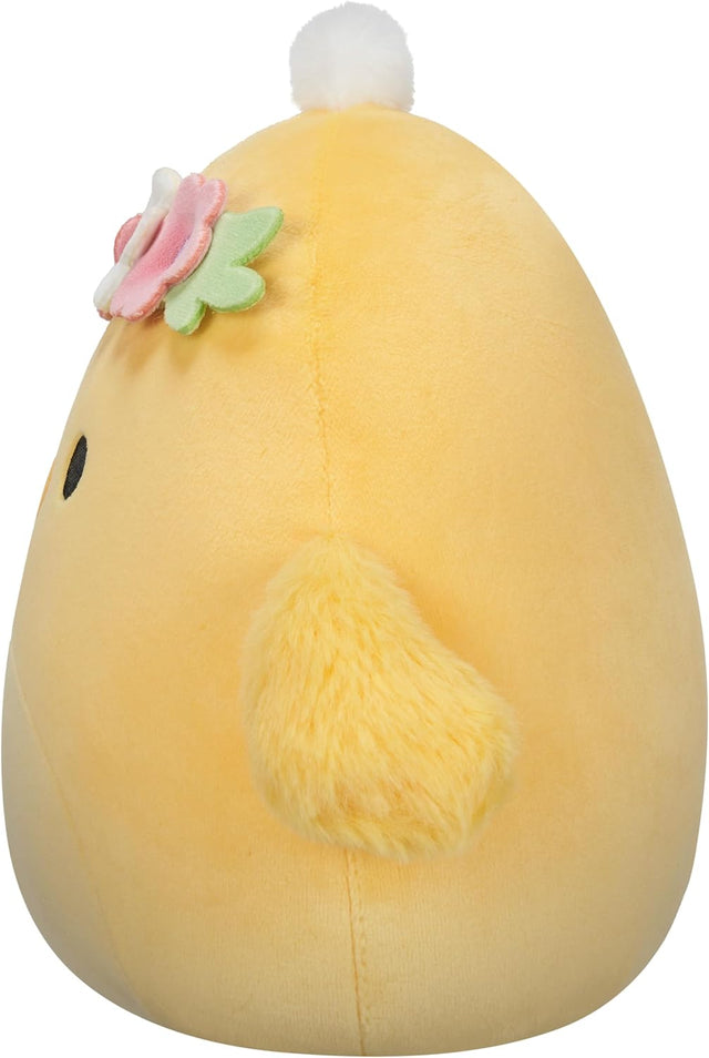 Squishmallows 7.5" | Easter | Triston the Yellow Chick with Flower Headband