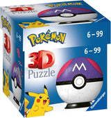 POKEMON MASTER BALL | Ravensburger | 55 Piece 3D Jigsaw Puzzle