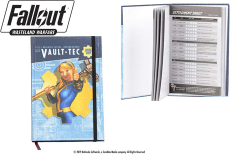 Fallout | A5 Notebook | Wasteland Warfare | Vault-Tec Notebook
