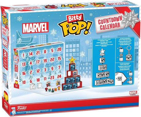 Funko Bitty Pop! Advent Countdown Calendar | Marvel Comics | 24 Days Of Surprise