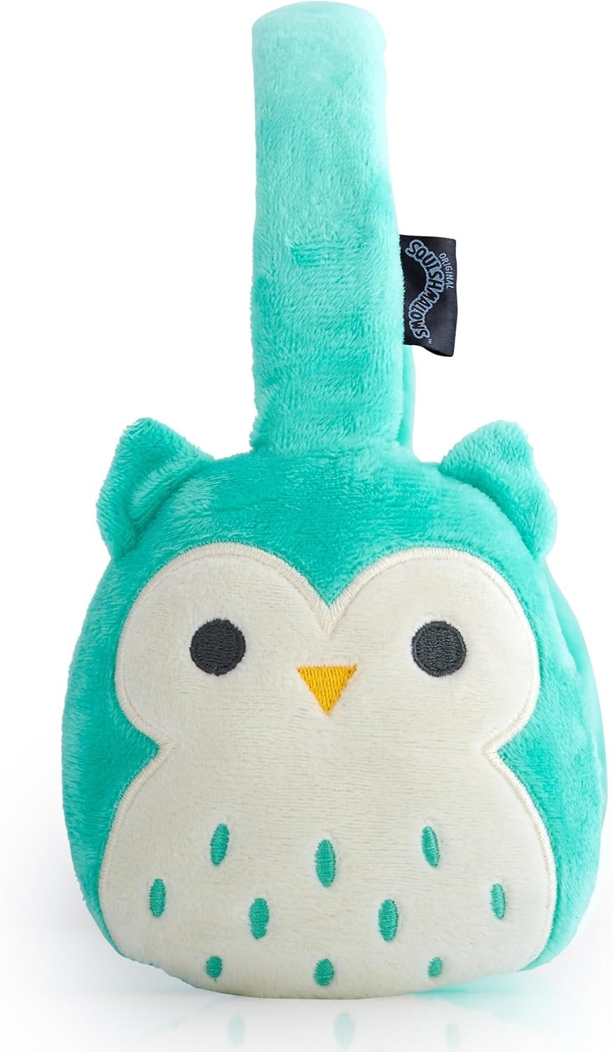 Squishmallows | Winston the Owl | Plush Bluetooth Headphones With Built-in Microphone