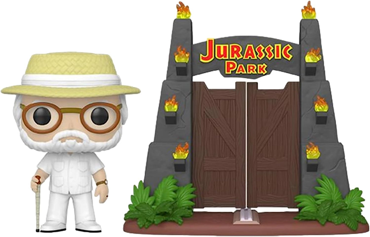 Damaged Box | JOHN HAMMOND WITH GATES | Funko Pop! Town | Jurassic Park #30