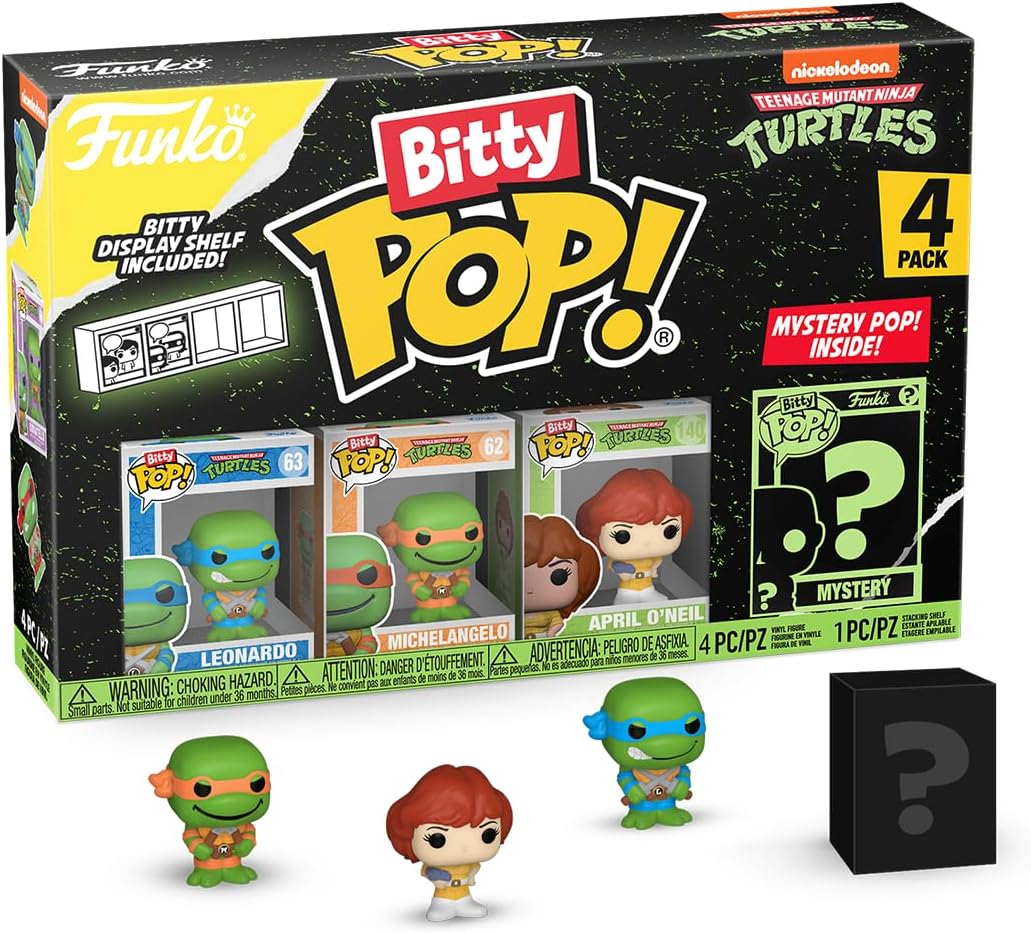 TMNT Set Funko outlet Pops (4)