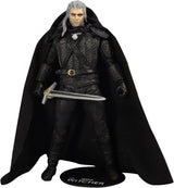 Damaged Box| The Witcher | Geralt of Rivia with Cloth Cape | 7 inch Figure | McFarlane Toys