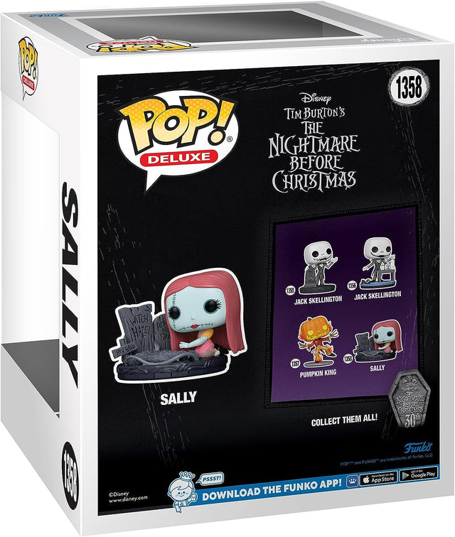 Funko Pop Deluxe | The Nightmare Before Christmas 30th | Sally with Gravestone #1358