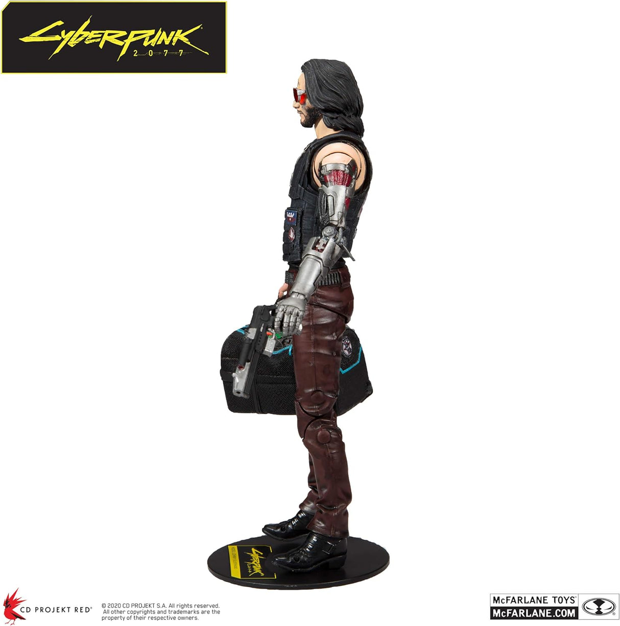 Damaged Box | Cyberpunk 2077 | Action Figure | Johnny Silverhand 18 cm
