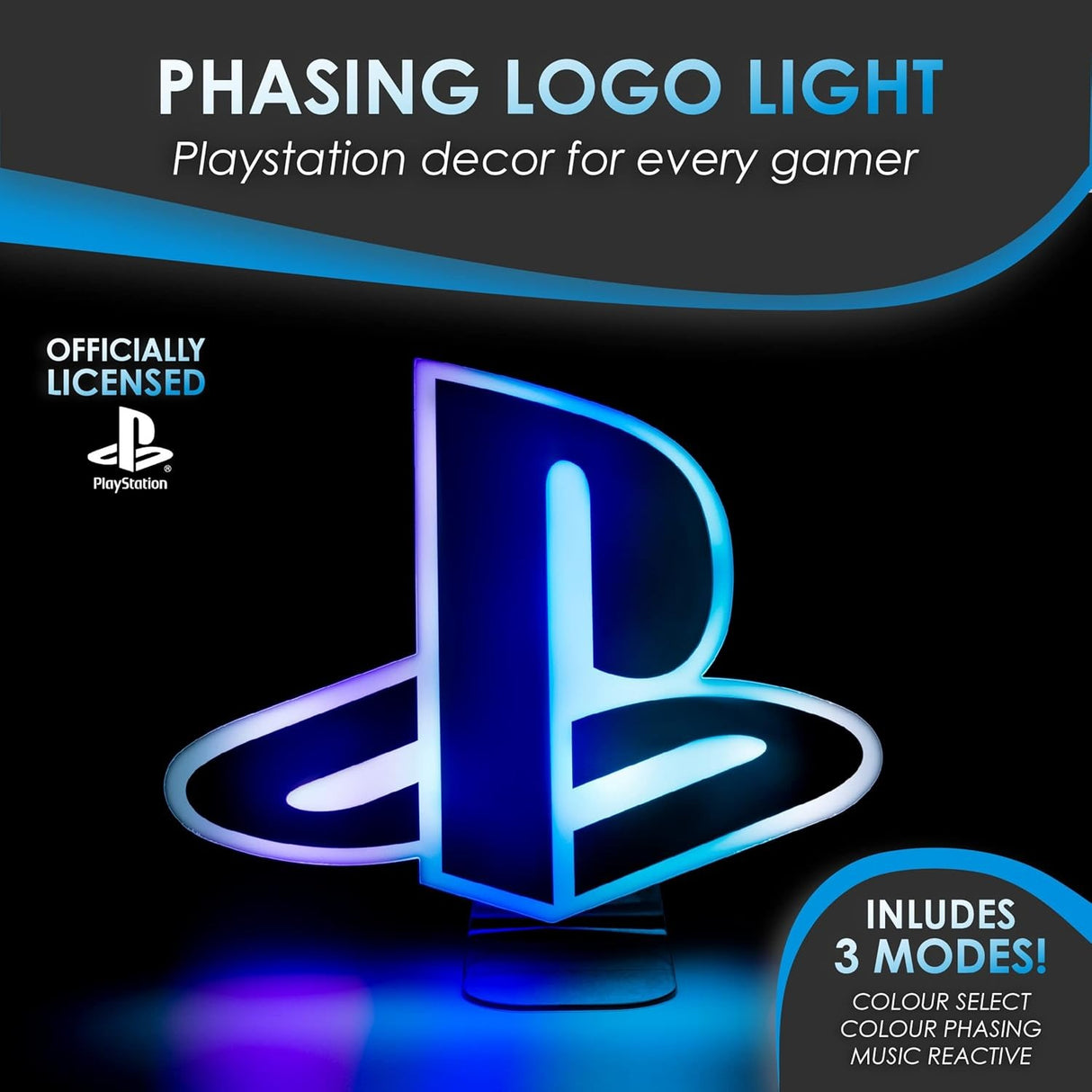 Paladone | Playstation Logo Light | Officially Licensed