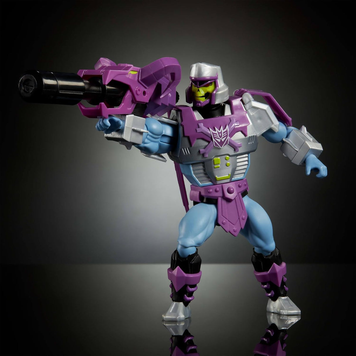 Masters of the Universe x Transformers Megatron Armor SKELETOR Action Figure by Mattel