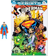 DC Page Punchers Superman (Rebirth) 3" Action Figure with English Comic Book