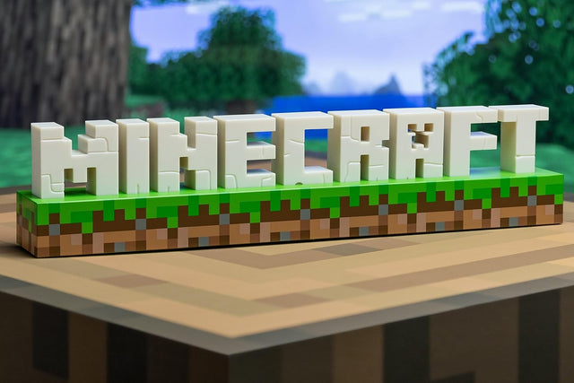 Paladone Minecraft | Logo Light | Officially Licensed