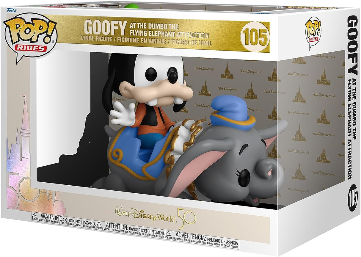 Funko Pop Rides | Walt Disney World | Goofy with Dumbo #105