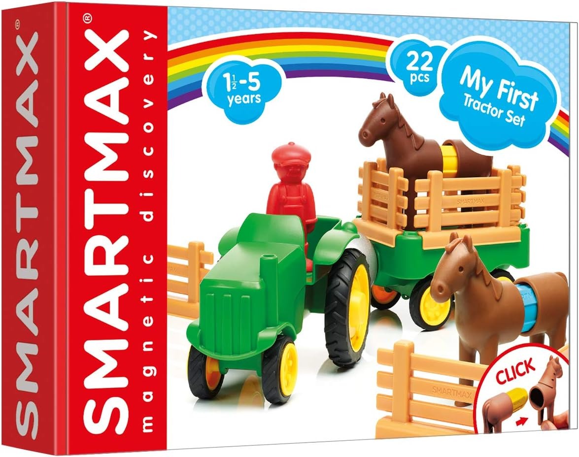 MY FIRST TRACTOR SET | SmartMax | Magnetic Discovery Construction