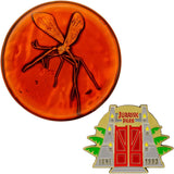 Jurassic Park | Mosquito in Amber Medallion and Pin Set | Limited Edition