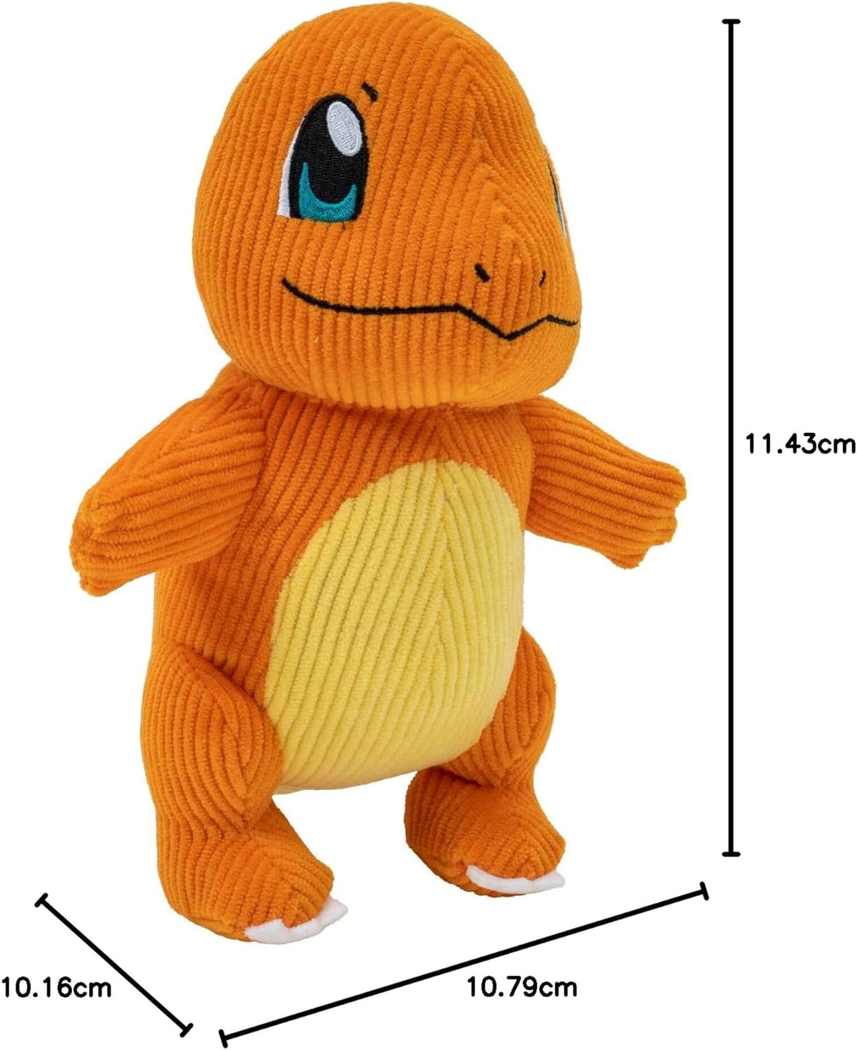 CHARMANDER | Pokemon 8 inch Corduroy Plush Soft Toy