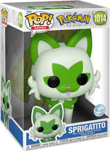 Funko Pop! Games Pokémon SPRIGATITO 10 Inch Super Sized Figure