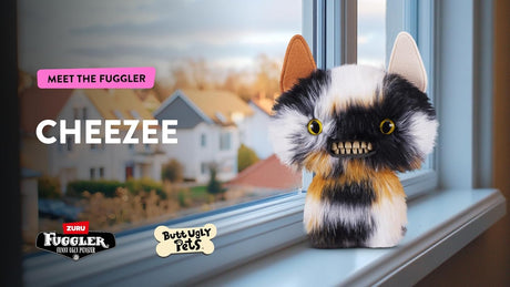 CHEEZEE | House Cat | Butt Ugly Pets | Fuggler 9"