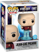 JEAN-LUC PICARD (TRANSPORTER) | Star Trek | Funko Pop Plus | Glitter #1687