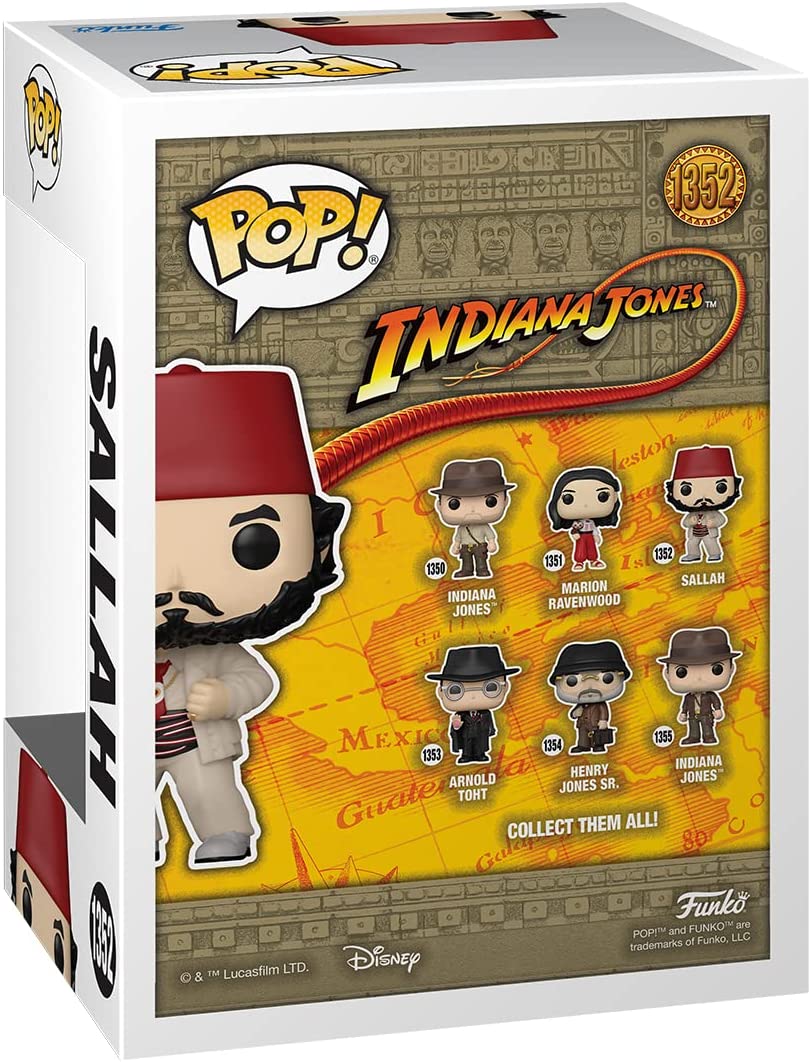 Funko Pop Movies | Indiana Jones | Sallah #1352