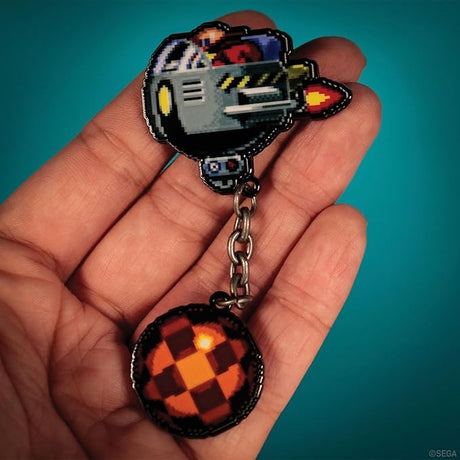 Fanattik Sonic the Hedgehog Limited Edition DR. EGGMAN Egg Mobile Pin Badge