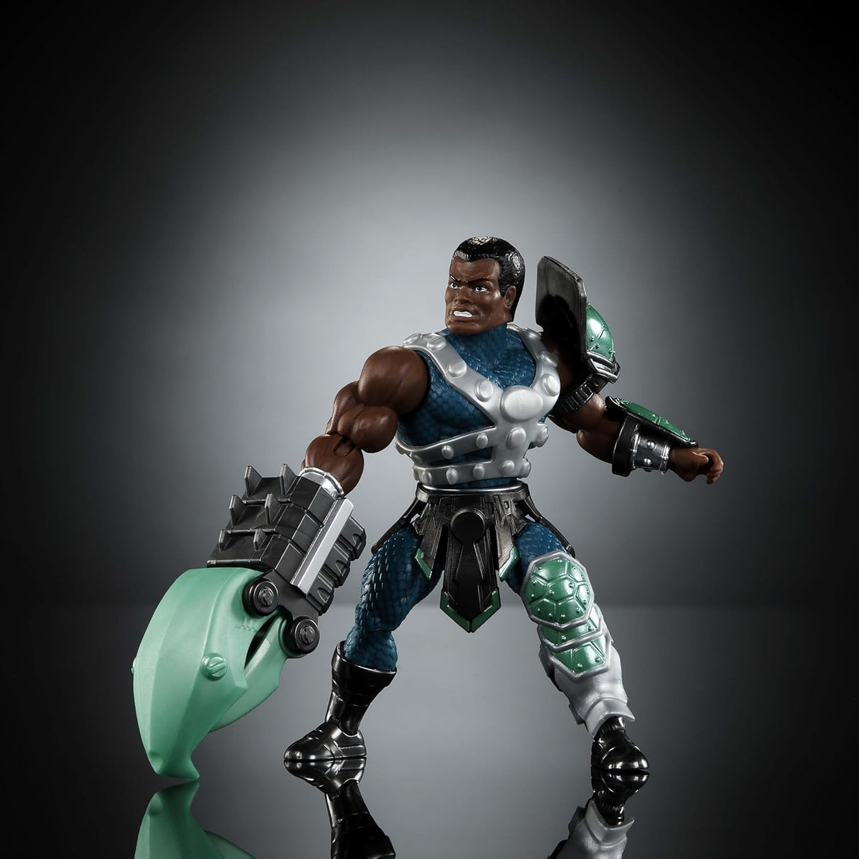 Masters of the Universe x Tmnt Turtles of Grayskull CLAMP CHAMP Action Figure by Mattel