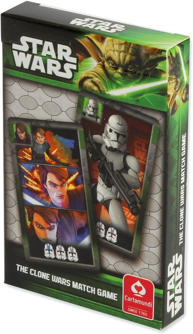 Cartamundi | Star Wars Clone Wars | Match Card Game