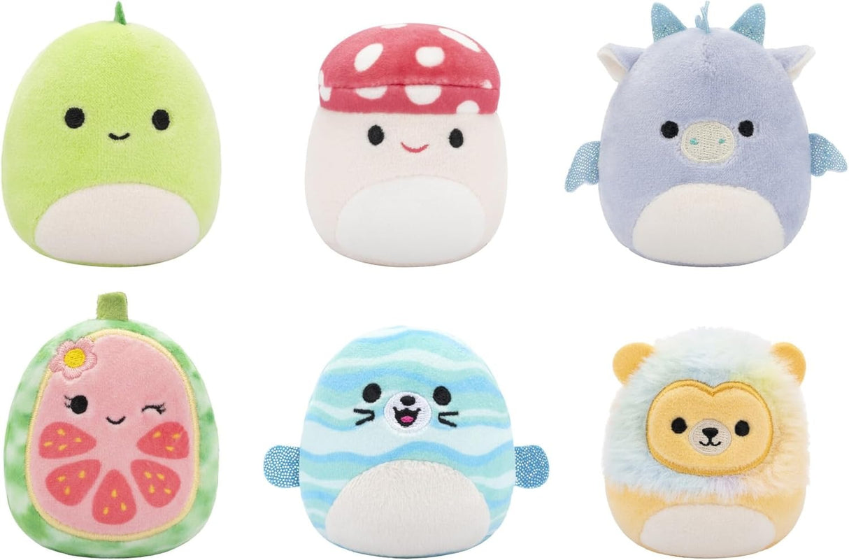 Micromallows | Squishmallows | 6 Pack | Danny | Dane | Malcom | Lena | Leonard | Noah