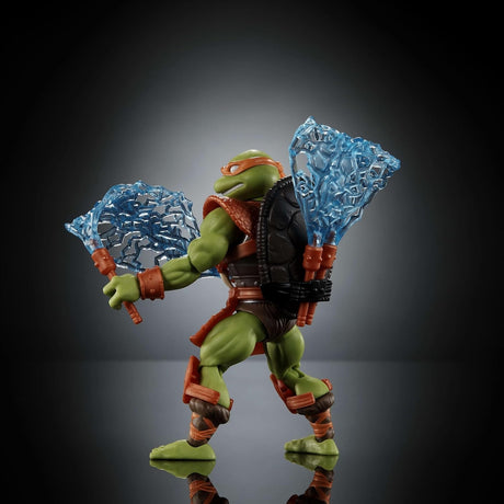 Masters of the Universe x Tmnt Turtles of Grayskull MICHELANGELO Action Figure by Mattel