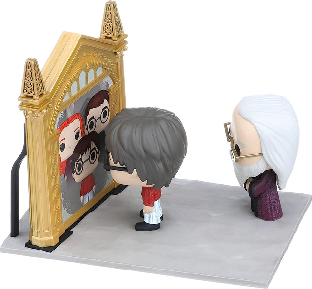 Damaged Box | Harry Potter and Albus Dumbledore With the Mirror of Erised | Funko Pop Moment #145