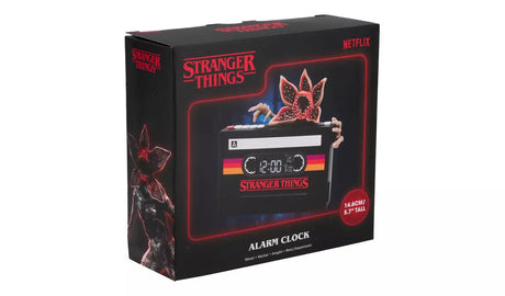 Stranger Things Demogorgon Cassette Alarm Clock - Retro 80s Style Night Light
