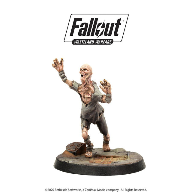 Fallout | 5 Miniatures | Wasteland Warfare | Creatures: Ghouls