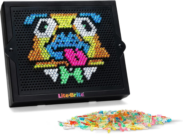 SUPER BRITE HD  | Basic Fun | Lite-Brite | Light Up Drawing Board