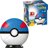 POKEMON GREAT BALL | Ravensburger | 55 Piece 3D Jigsaw Puzzle