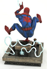 SPIDER-MAN 90s PVC STATUE | Marvel Gallery Diorama | Diamond Select 8 Inch