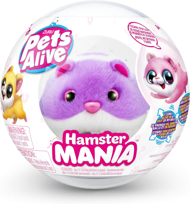 Zuru | Pets Alive | Hamster Mania Series 1 Assorted