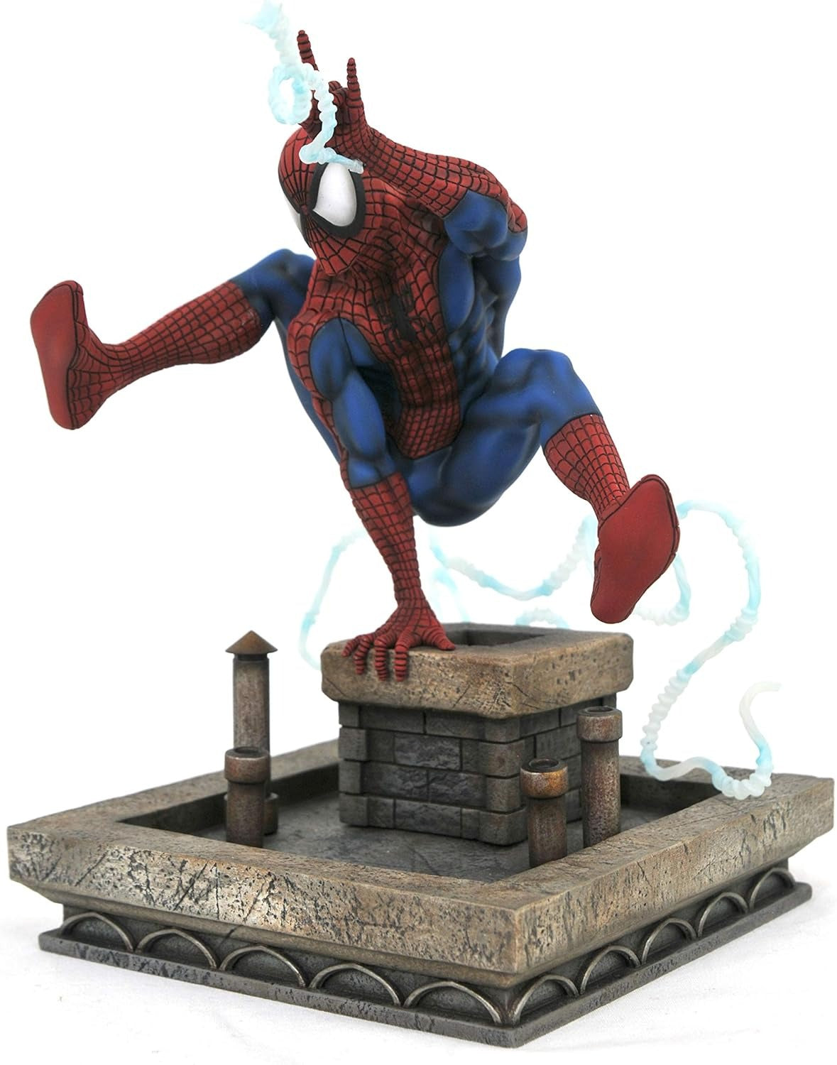 SPIDER-MAN 90s PVC STATUE | Marvel Gallery Diorama | Diamond Select 8 Inch