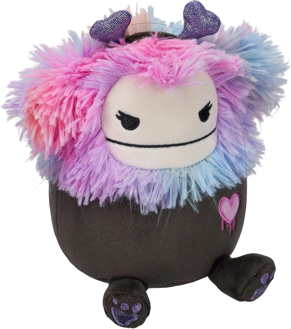 FRUMPY | Goth Black Bigfoot | Squishmallows 7.5" Plush Valentine 25