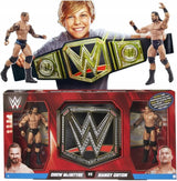 WWE Drew McIntyre VS Randy Orton Figures & WWE Championship Belt Playset